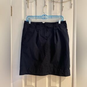 Vintage Talbots Petites Navy Skirt Size 8.